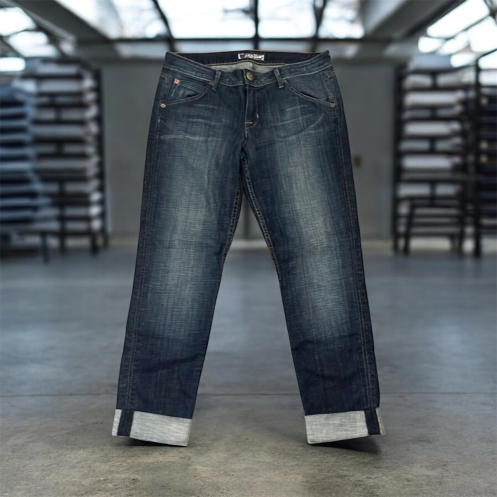 Hudson Low Rise Cropped Jeans